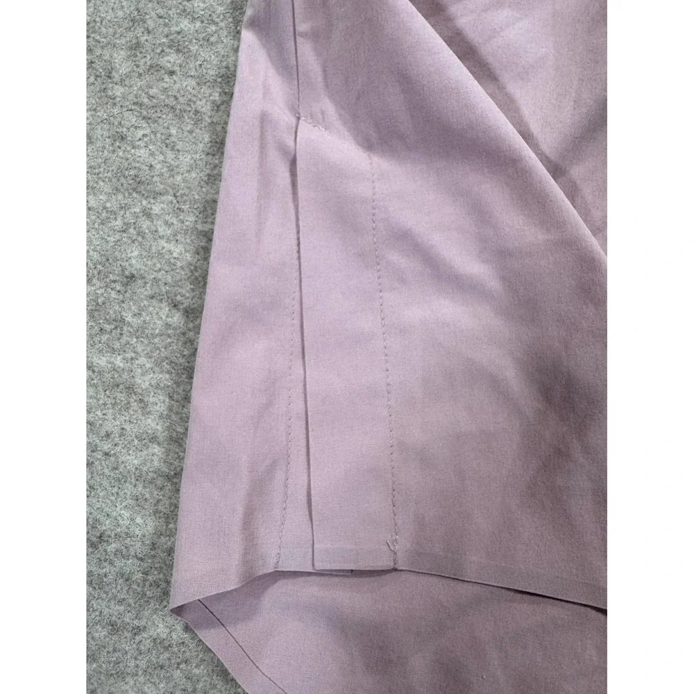 Athleta Everlasting Tank Top Womens Medium Smoked Mauve Sleeveless Button Front